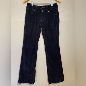 Arizona Jean Co. Y2K Low rise Black Corduroy Pants